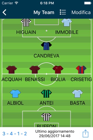 myFantacalcio Reloaded screenshot 2