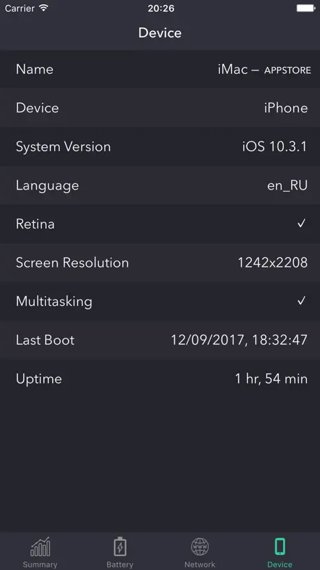 iDevice Monitor
