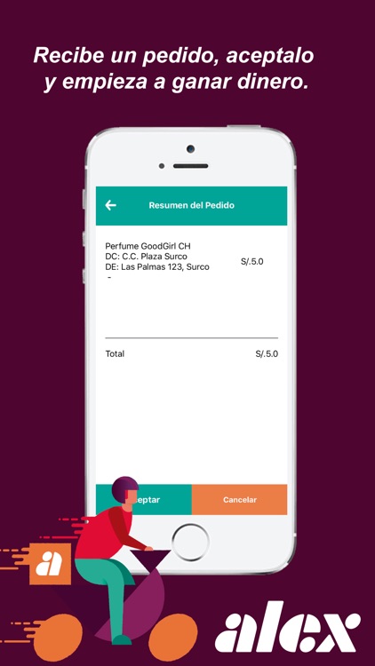 Alex App - Conductor screenshot-3
