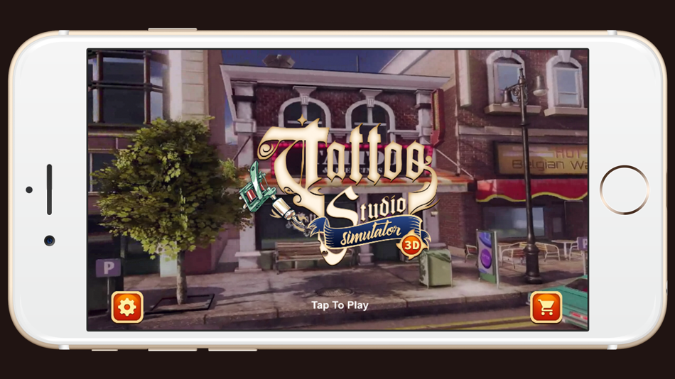 #1. Tattoo Studio Simulator 3D (iOS) 由: Stefano Frassi