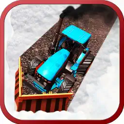 Snow Plow Tractor Simulator app icon