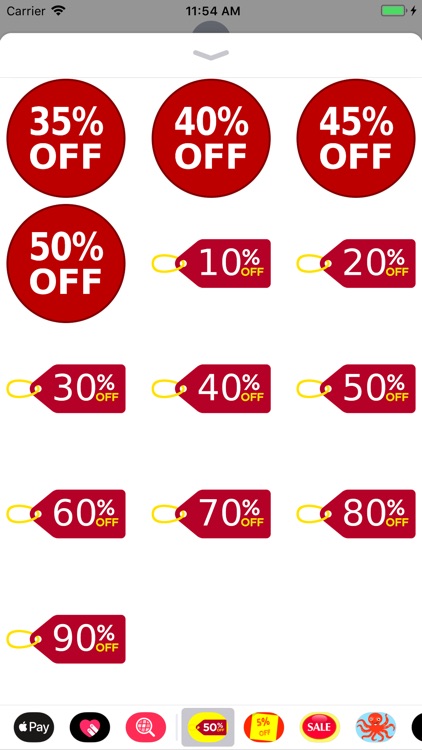 Discount Tag Sticker Pack