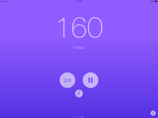 Takt Metronome iPad screenshot