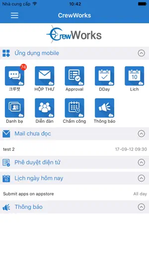 CrewWorks screenshot 1
