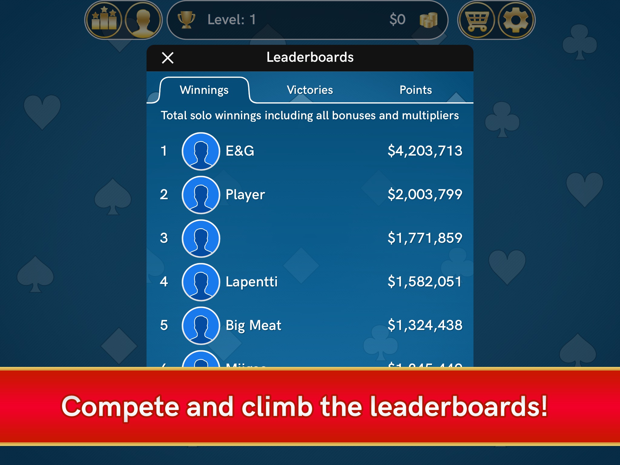 Big 2 Poker! screenshot 2