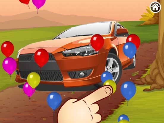 Car Puzzle for kids / toddlers iPad app afbeelding 1