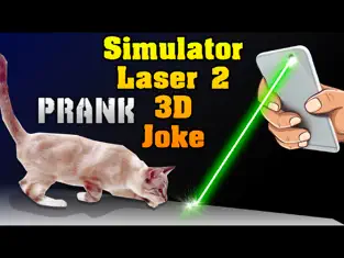 Screenshot 1 Simulator Laser 2 3D Joke iphone