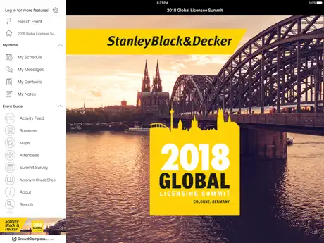 Stanley Black & Decker Events