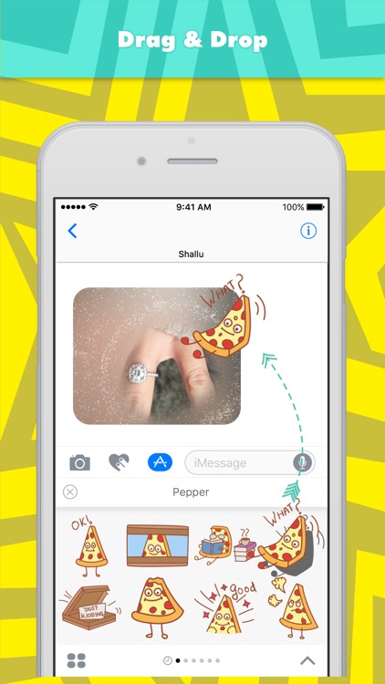 Pepper stickers by Shallu