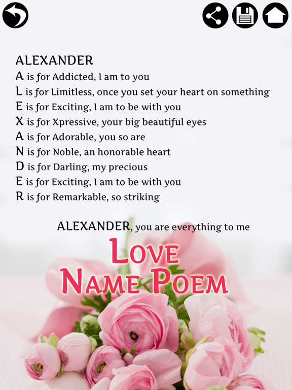 Screenshot #6 pour Name Poem Maker - Name Meaning