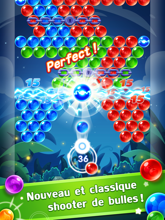 Screenshot #4 pour Bubble Shooter Genies HD