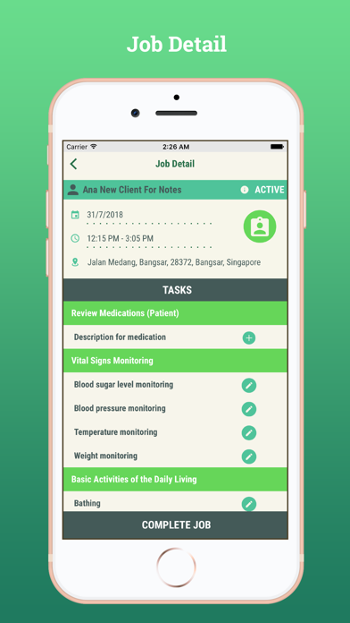 App screenshot