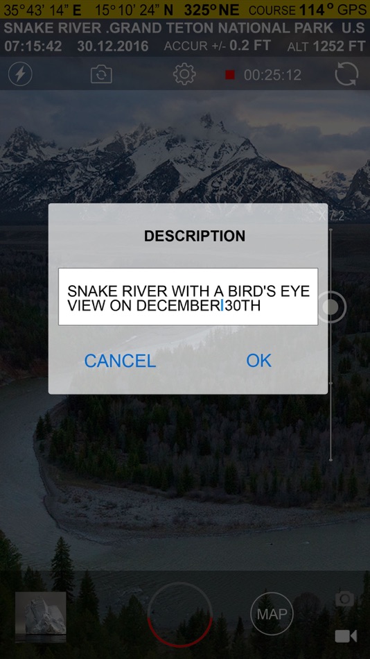 #2. GPS Stamp Video Camera (iOS) By: Emin Yeritsyan