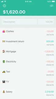 really simple finance iphone screenshot 1