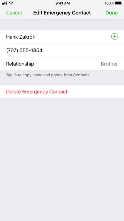 Medical ID Record screenshot-5