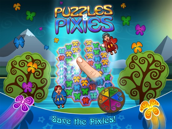 Puzzles & Pixies iPad app afbeelding 1