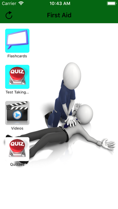 Screenshot #1 pour First Aid Terms Flashcards