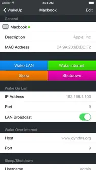 WakeUp - The Wake On LAN Tool iphone resimleri 2