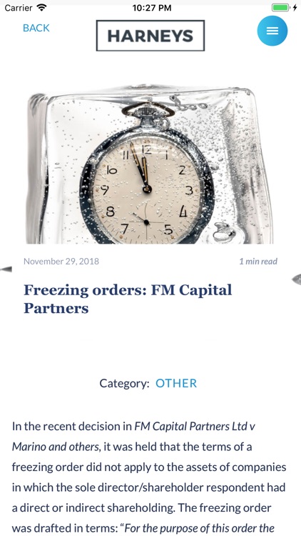 The Offshore Litigation Blog