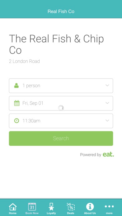 The Real Fish & Chip Co App screenshot 2