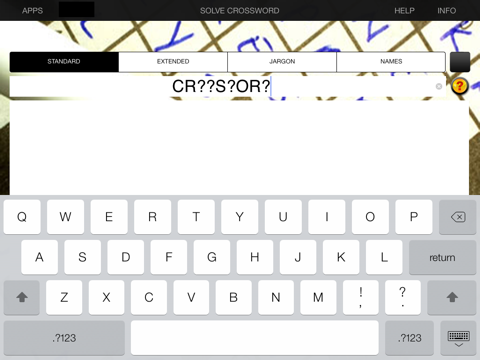 Crossword Solver Gold - náhled