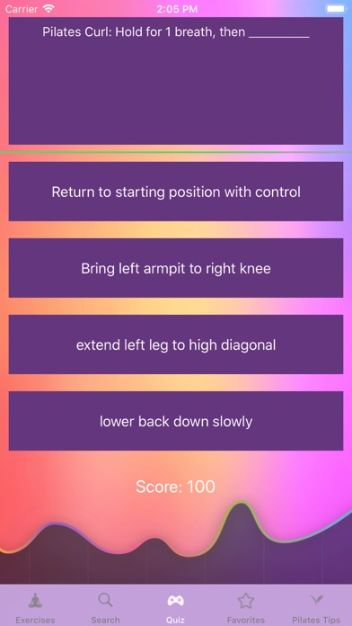 Pilates Fitness Exercises screenshot 3