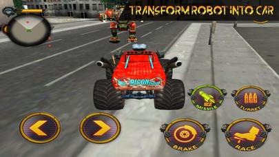 Fire War Car - Battle Robot screenshot 2