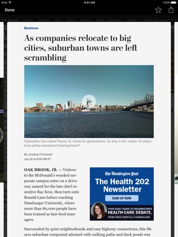 Washington Post screenshot 2