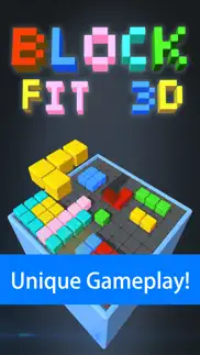 block fit 3d - fill the blocks iphone screenshot 3