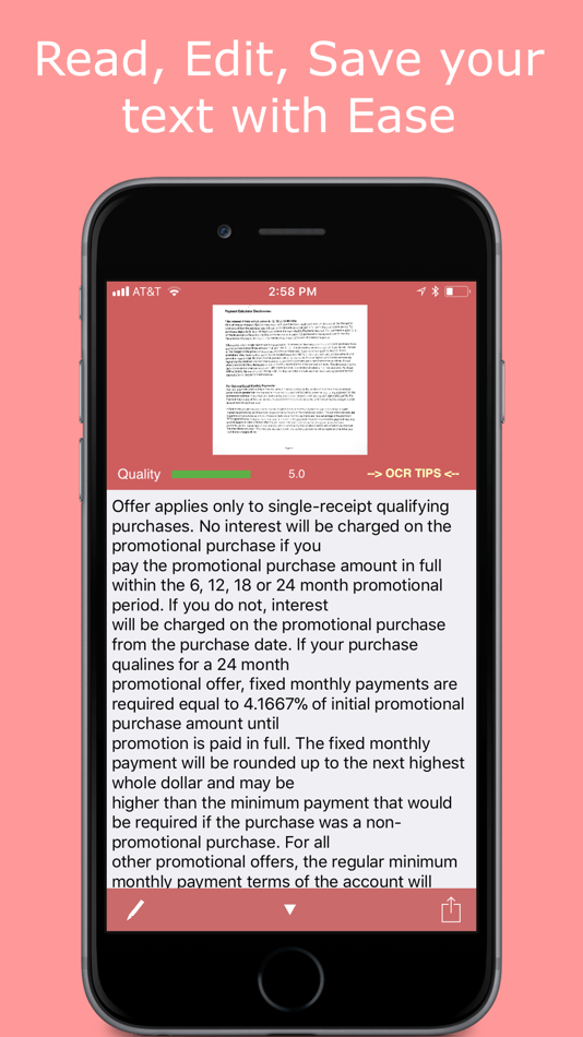 #3. SmartOCR Text Reader (iOS) 由: AMAXIM APPS, INC