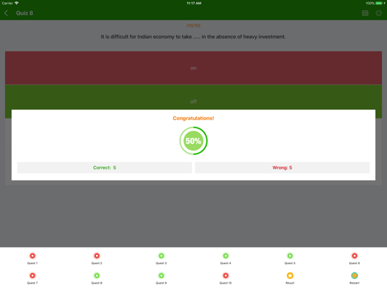 Screenshot #6 pour English Phrasal Verb