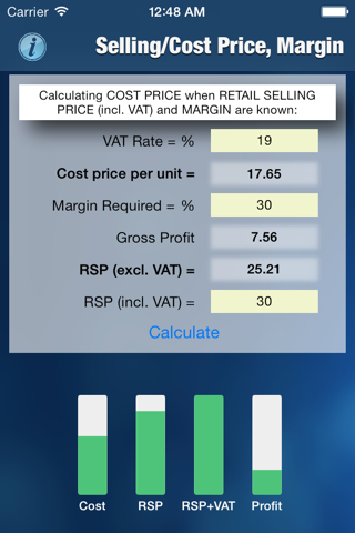 Margin/Selling/Cost Calculator screenshot 2