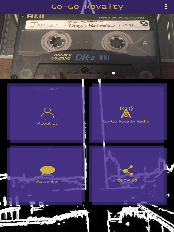 Go-Go Royalty iPad screenshot 1 - Entertainment app