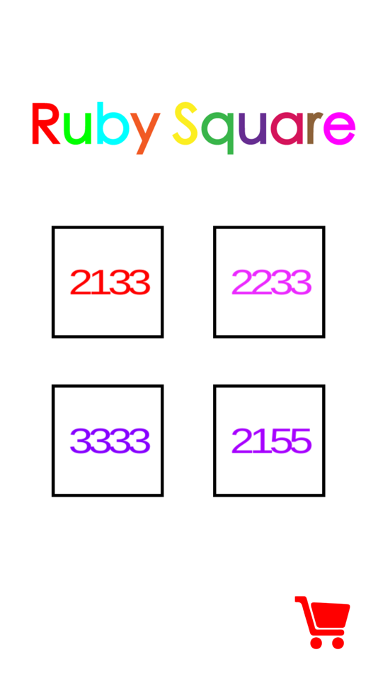 #1. Magic Square - Magic cube 2D (iOS) Podle: 剑虹 王