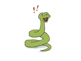 Add a friendly dose of green sneks to your messages