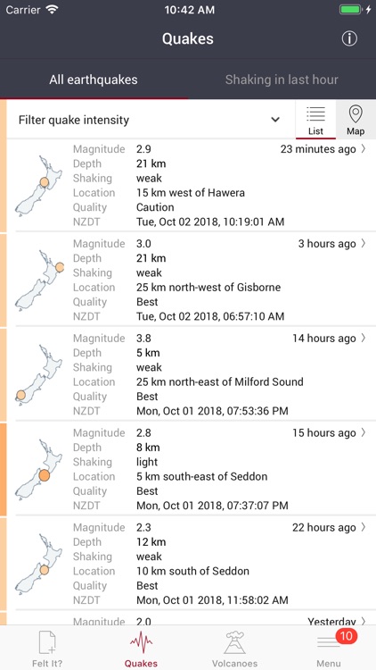 GeoNet Quake
