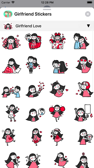 Girlfriend Sticker screenshot 4