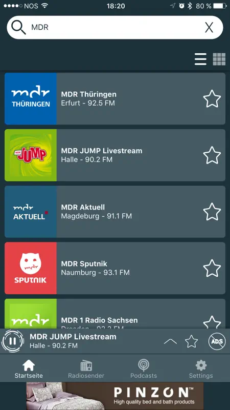 Radio FM Deutschland: Radios / Internetradio DE screenshot 4 of 5