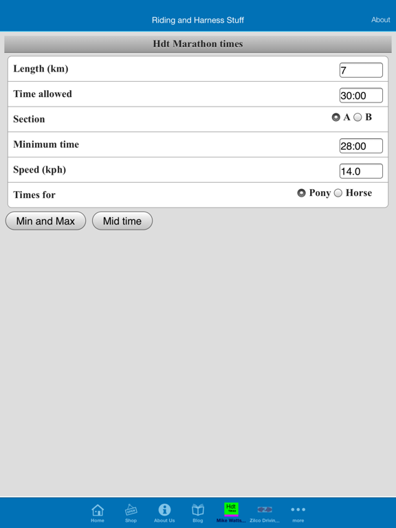 Riding and Harness Stuff iPad screenshot 4 - Sports app
