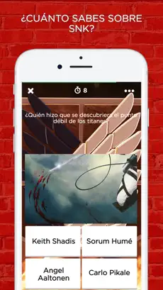 Captura de Pantalla 2 SnK Amino para Attack on Titan iphone