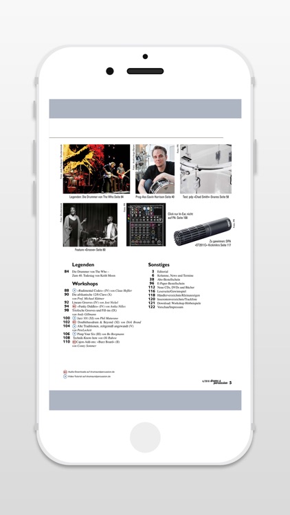 drums & percussion - Magazin screenshot-4
