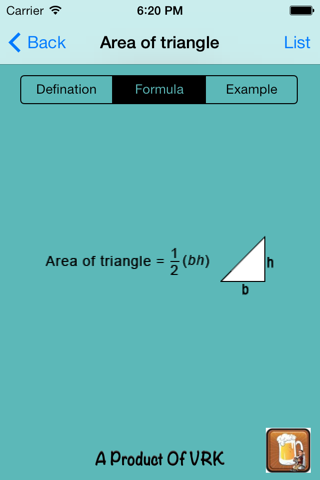 Maths Dictionary screenshot 2