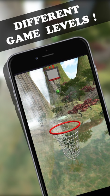 Jungle Ball Shot - Fling From Basket to Basket