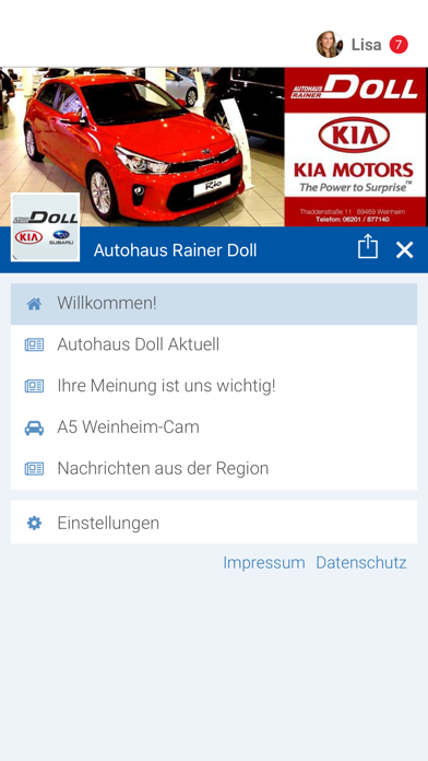 Autohaus Rainer Doll screenshot 2
