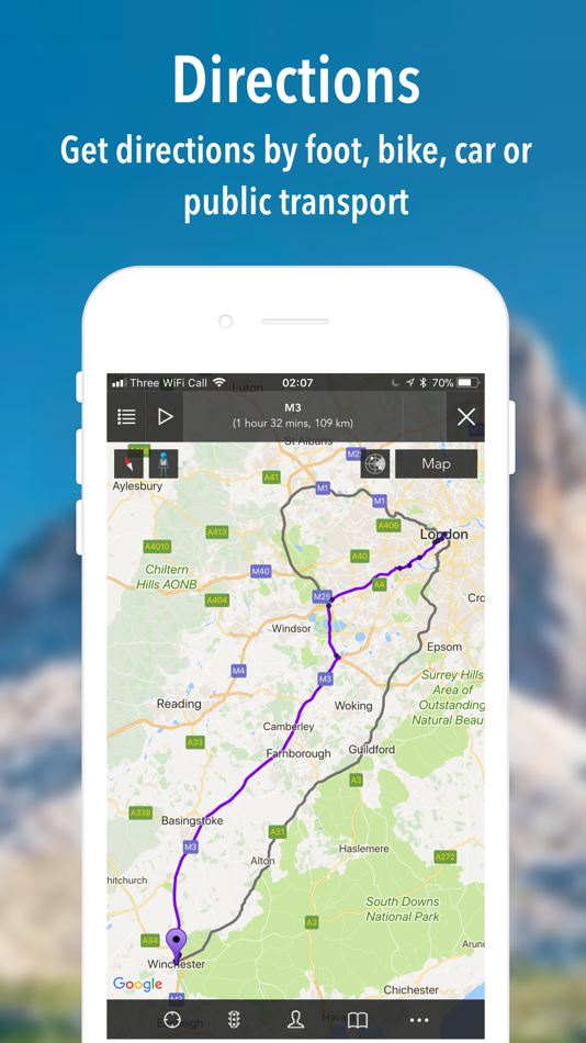 #3. iMaps+ for Google Maps (iOS) Podle: Apptility Limited