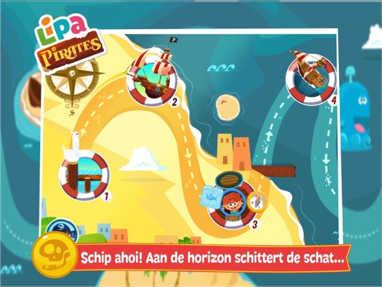 Lipa Pirates iPad app afbeelding 5