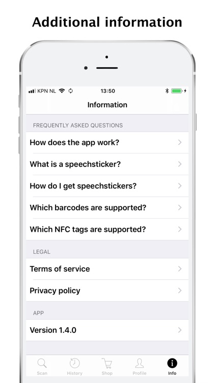 Speechsticker: scan & speak screenshot-4