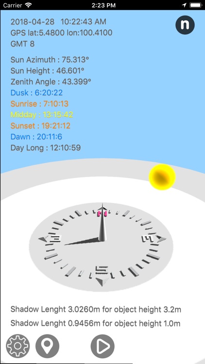 Sun Calculator