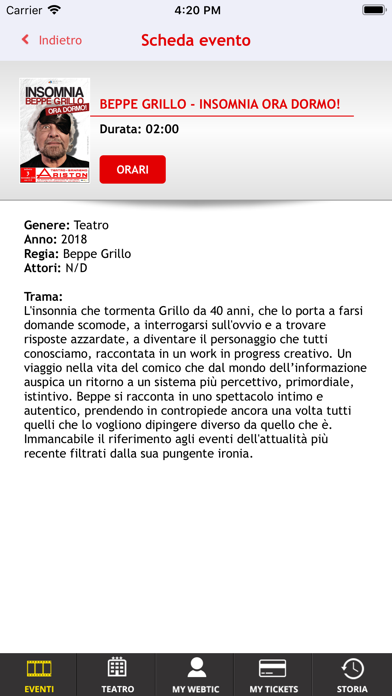 How to cancel & delete Webtic Teatro Ariston Sanremo from iphone & ipad 2
