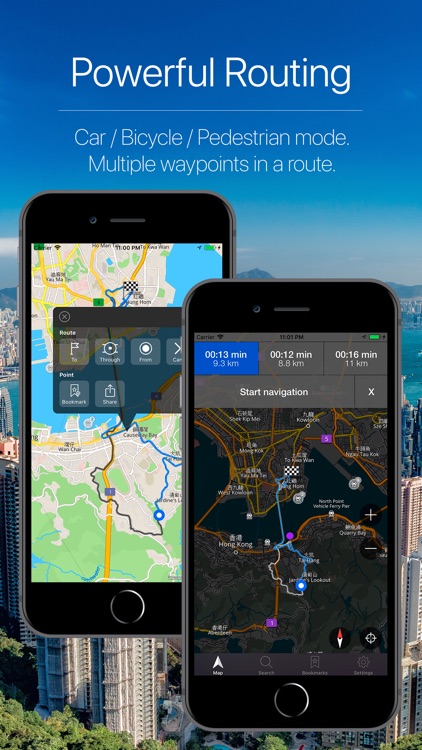 Hong Kong Offline Navigation